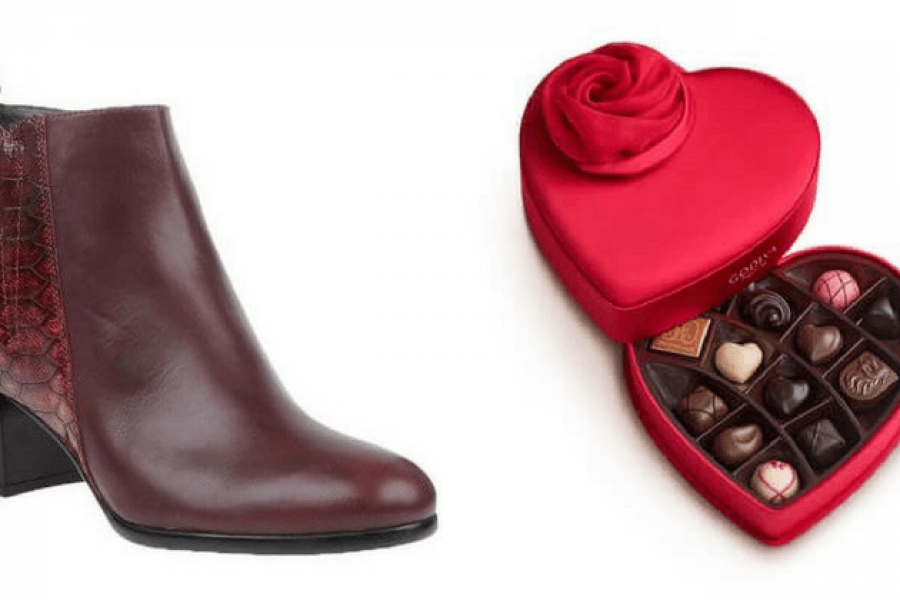 Shoes and Chocolate For Valentine’s Day