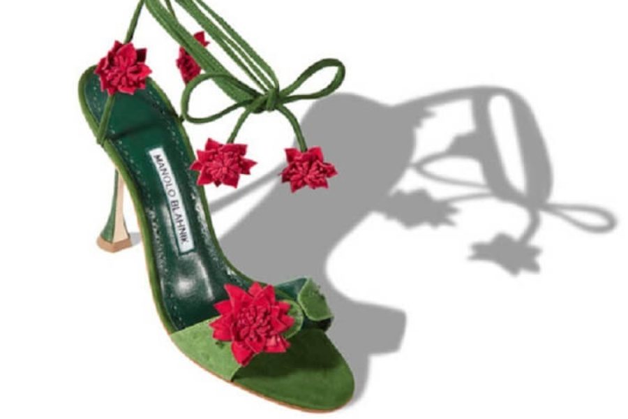 Floral Heels Inspired by the Canary Islands